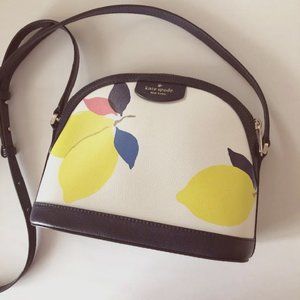 KATE SPADE Lemon Zest Domed Crossbody Bag
